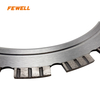 Laser Welded Ring Shape Turbine Segmented Diamond Saw Blade for Cutting Concrete Beton Granite
