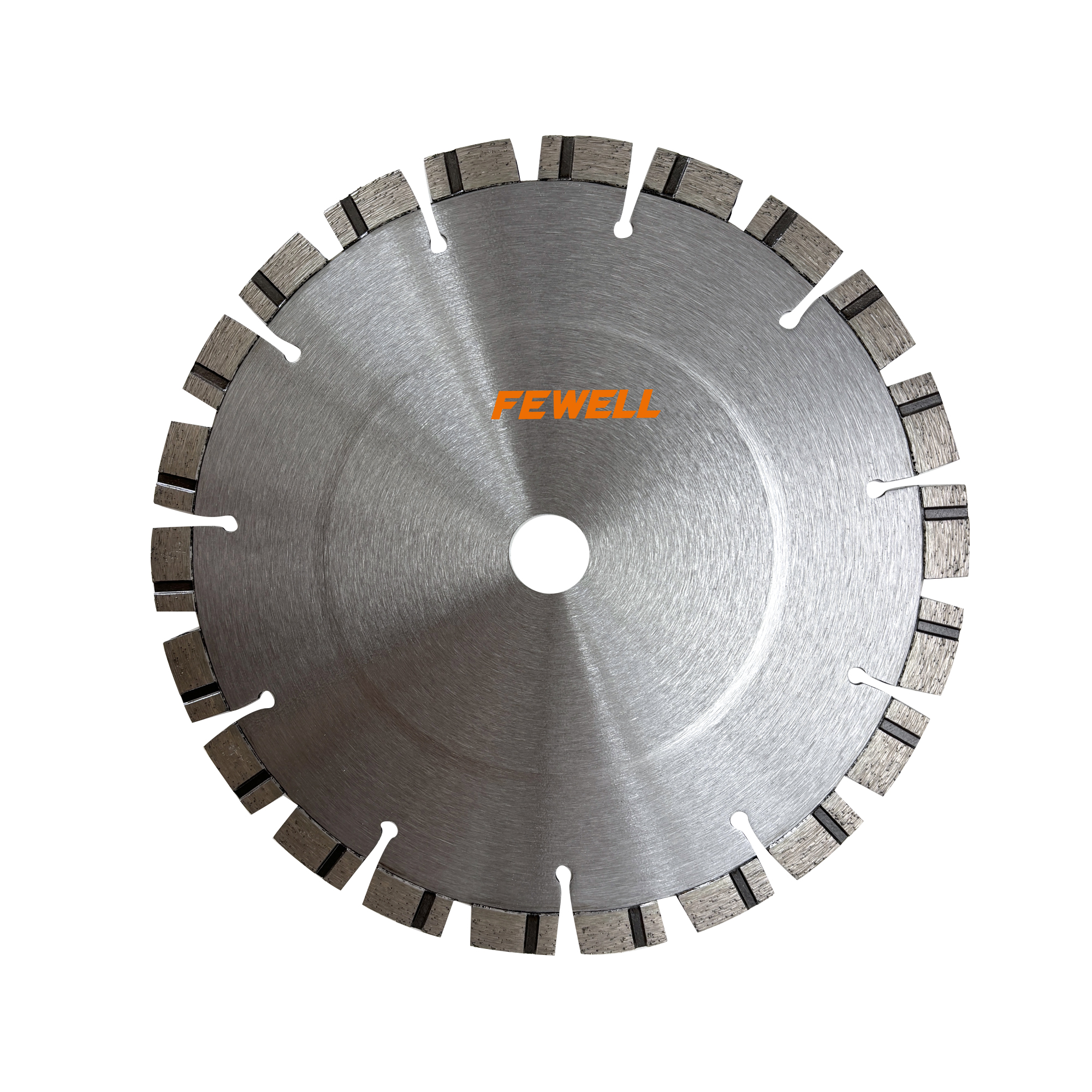 Short Segments Laser Welded Turbo Diamond Saw Blade for Concrete Block Road Walls Cutting