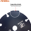 Vacuum Brazed Coarse Grit Tungsten Carbide saw blade for cuttng Wood Plastic with Nail