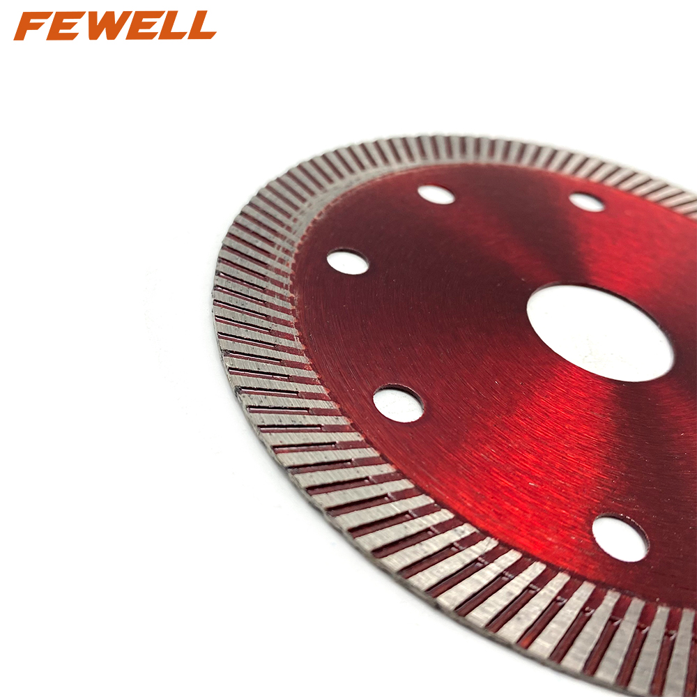 DIY 105*10*20mm hold Press 4inch turbo diamond saw blade for cutting porcelain tile ceramic