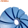 DIY 4inch 5inch 100mm 125mm diamond polishing Pads for stone marble concrete granite 