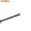 Premium grade sds-plus cross tip 5-14mm hammer drill bit for drilling concrete granite rock