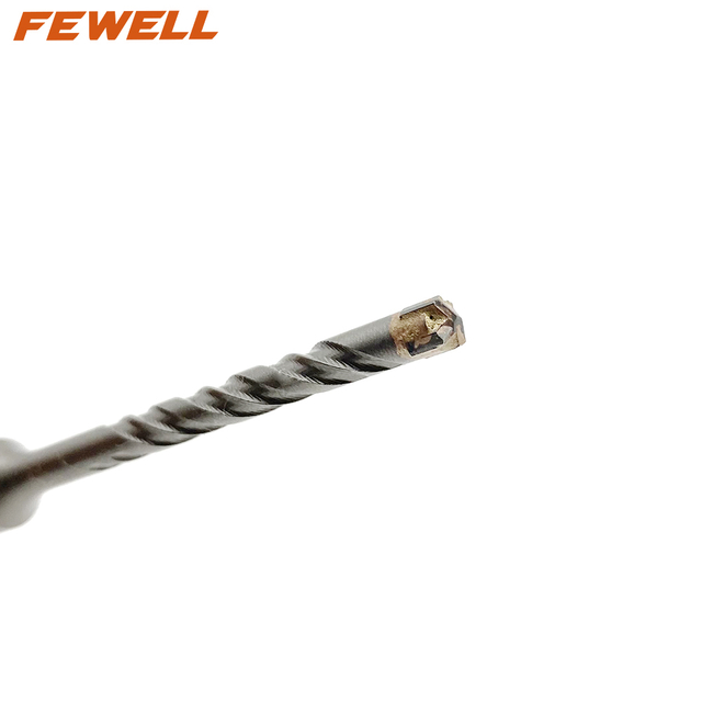 Premium grade sds-plus cross tip 5-14mm hammer drill bit for drilling concrete granite rock