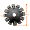 High quality 130*15/16/17*12*22.23mm Wall Groove Cutting Crack Chaser Diamond Tuck Point Saw Blade for concrete underfloor heating floor