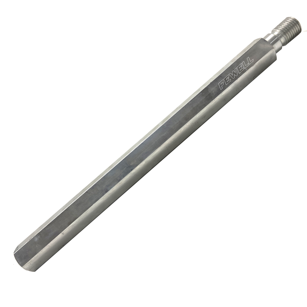 1-1/4UNC to 1-1/4UNC 500mm aluminum adapter for concrete core bit