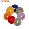 High quality 4inch 100mm 1500# diamond polishing Pads for wet polishing stone marble granite ceramic concrete