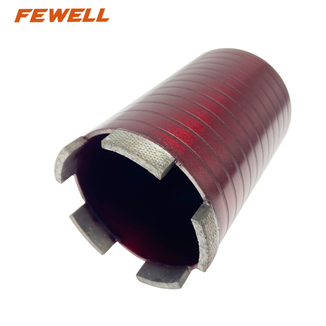 High quality Laser Welded 72*100*M16 diamond tools arix segments core drill bit for cutting masonry concrete