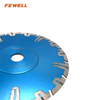 7Inch Hot Press 180mm Diamond Turbo Saw Blade with Protective Teeth And Reinforced Center for Cutting Granite Concrete Quartz Tile