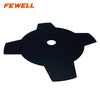 High Quality steel 4T Brush metal Cutter Garden Tools 255*1.75*25.4 Grass Trimmer saw Blade for cutting brush grass