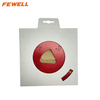 High quality Laser welded 6inch 150*3.0*10 triangle arbor Early entry diamond saw blade for green concrete stone
