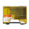 High quality 8Pcs SDS Plus Flat Tip Electric Rotary Hammer Drill Bits Set for drilling concrete granite Masonry general purpose