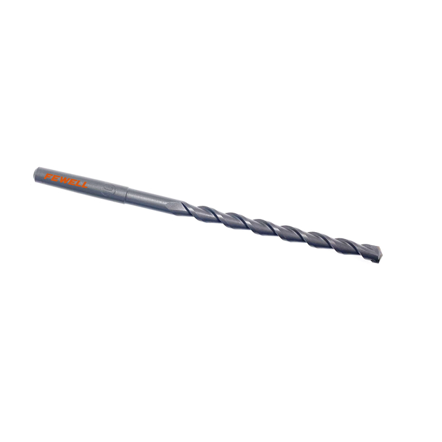 High quality 10x200mm Carbide Tipped Single Flute Round Shank pilot drill bit for Brick Concrete Masonry Drilling
