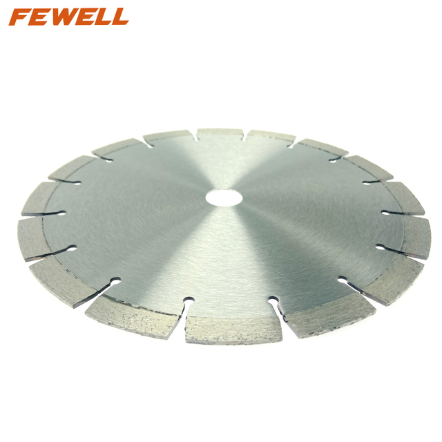 Laser welded 9inch 230*2.6*12*22.23mm diamond concrete saw blade for cutting concrete wall