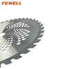 High Quality 10inx40T Garden tool 255*1.5*25.4 Trimmer head TCT saw Blade for cutting brush grass