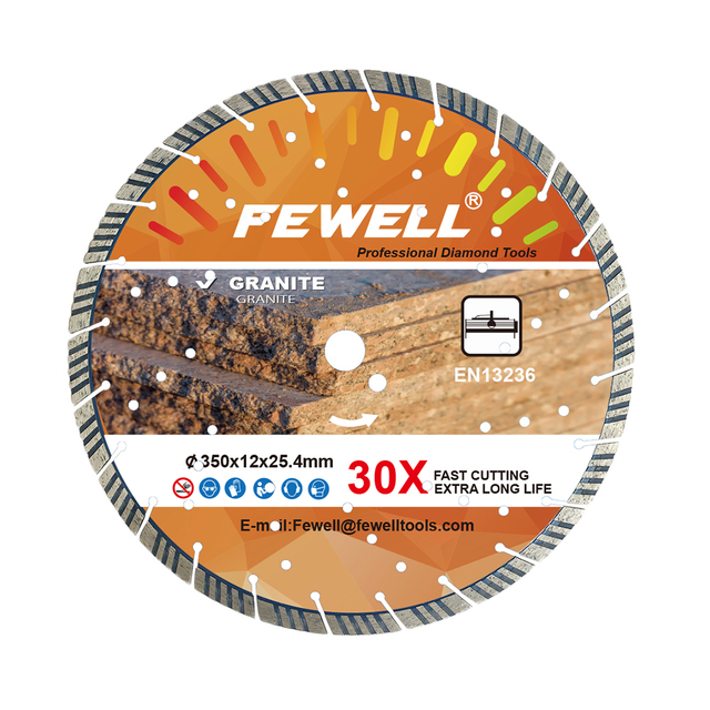 High quality Cold press 14inch 350*4.0*12*25.4mm diamond saw blade for cutting concrete