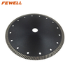 High quality Hot Press 5inch 125*2.2*12*22.23mm China circular diamond fine turbo saw blade for dry cutting granite 