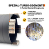 68/82*M16 laser welded diamant core drill bit set for reinforced concrete beton rocks