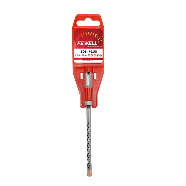 Premium grade cross Tip 6.5-18*150mm Double Flute Electric hammer Drill Bit for Concrete wall hard stone rock Granite