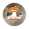High quality Hot Press 4-7inch 105-180*7mm T slot continuous rim diamond saw blade for wet cutting hard ceramic tile marble