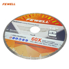 High quality Silver brazed 14/16inch 350/400*10*60mm J-slot segmented diamond saw blade for cutting Dekton