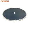 High quality laser welded 14/16in 350/400*10*25.4mm laser welded diamond saw blade for wet cutting asphalt