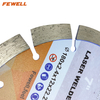 High quality Laser welded 7/9/12/16inch 180/230/350/400*12mm height segmented diamond saw blade for cutting concrete reinforced concrete