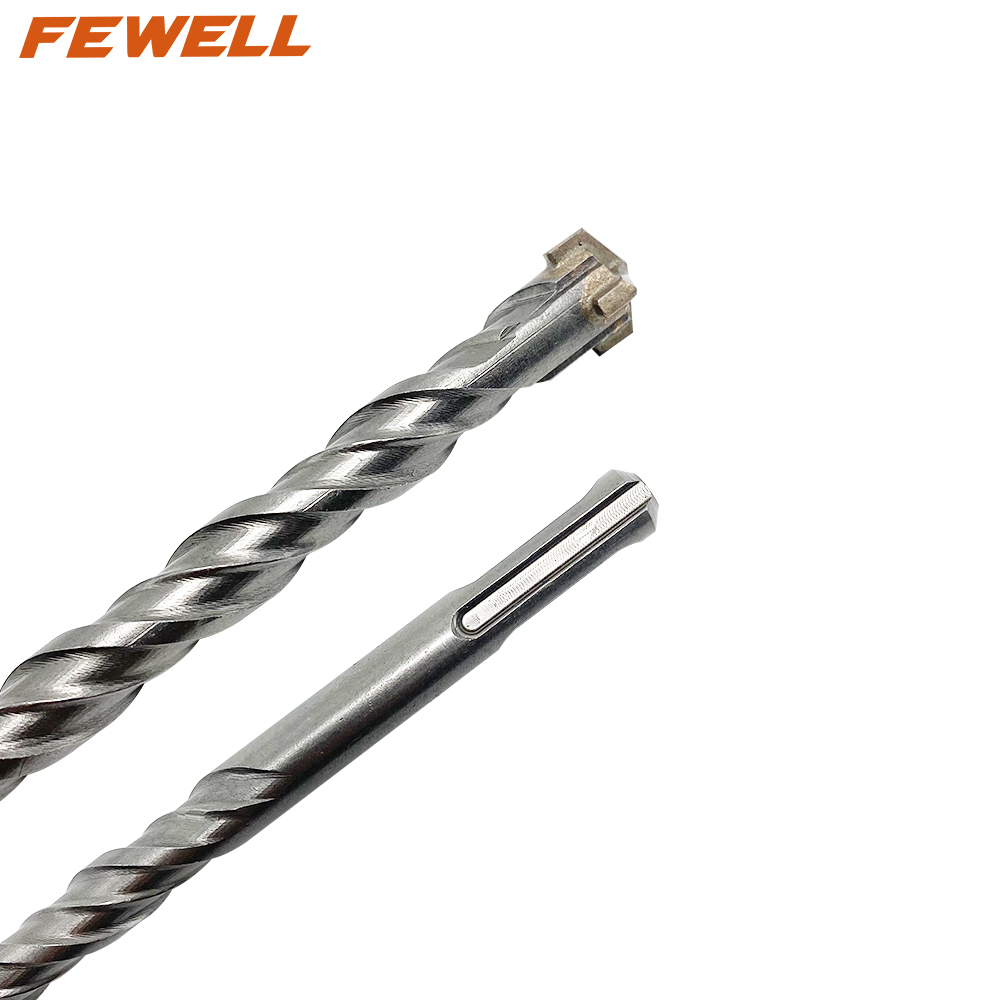  High quality Cross Tip SDS plus 1/2" 13*160mm Double Flute Electric hammer Drill Bit for Concrete wall masonary Granite