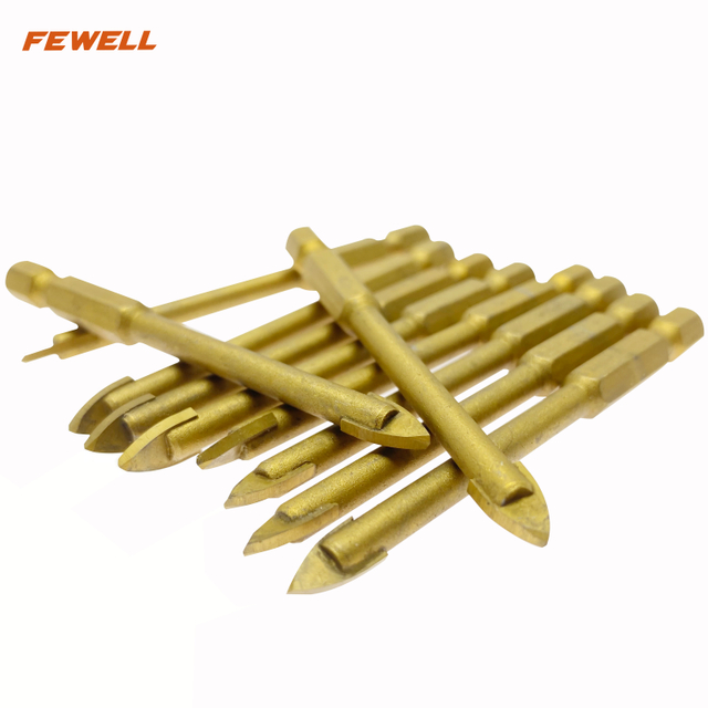 High quality 6/8/10mm hex shank glass tile drill bit