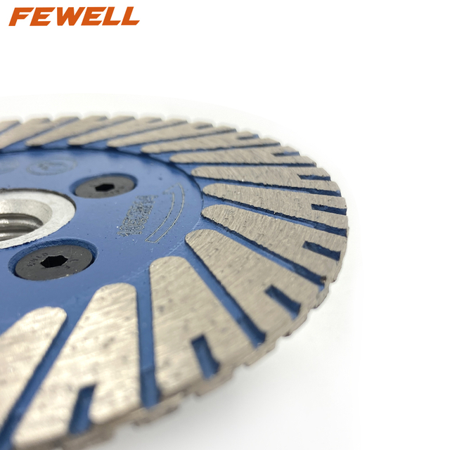 High quality Hot Press 4-9inch 105-230*M14 diamond turbo saw blade for cutting and grinding granite