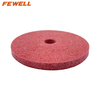 High quality 100/150/200mm 4/6/8in Nonwoven abrasive disc nylon polishing wheel for metal stainless steel