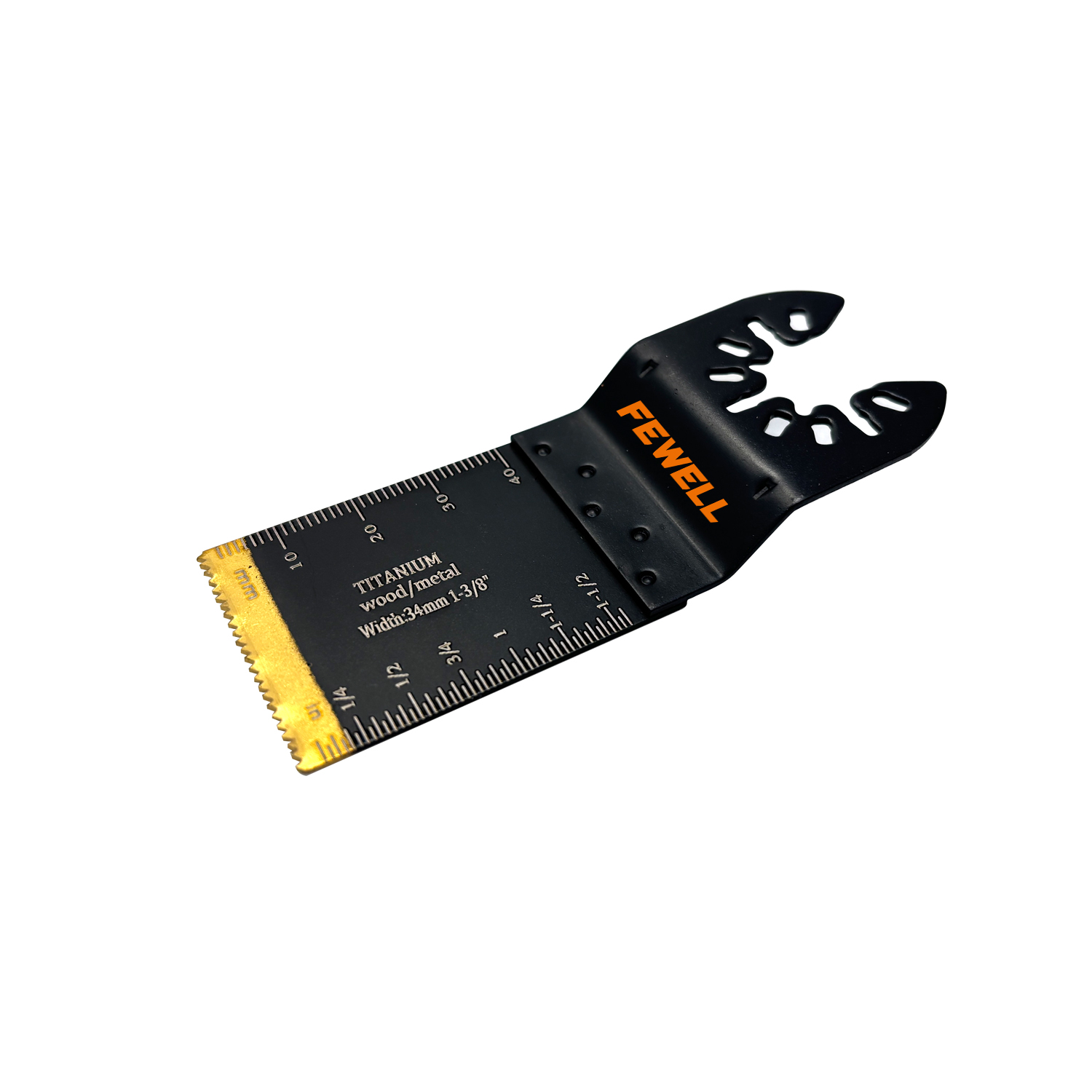 5PCS Set 34x95mm Titanium Coated Bi-metal Multitool Oscillating Saw Blades for Wood and Metal Cutting