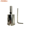 High quality electroplated diamond positioning core drill bits glass hole saw 25-100mm for marble granite tiles