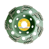 DIY cold Press 5inch 125*22.23mm diamond grinding cup wheel for grinding concrete wall stone