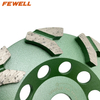 High quality cold Press 5inch 125*22.23mm diamond grinding cup wheel for grinding concrete edge