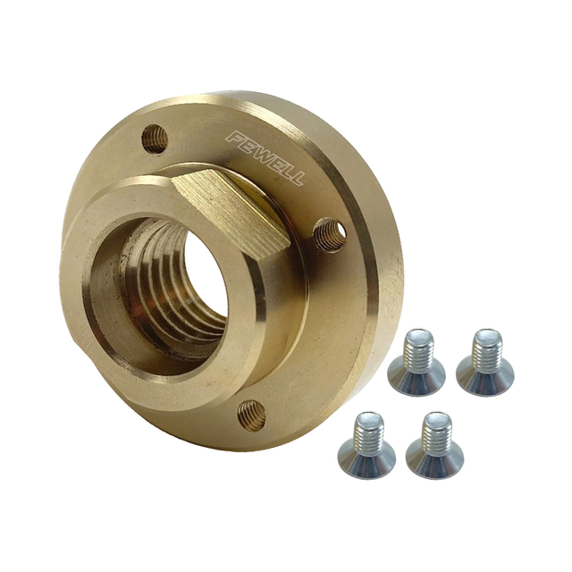 4 hole Quad Hole Diamond Saw Blade Arbor Adapter 5/8''-11 Thread Aluminum Flange with Screws