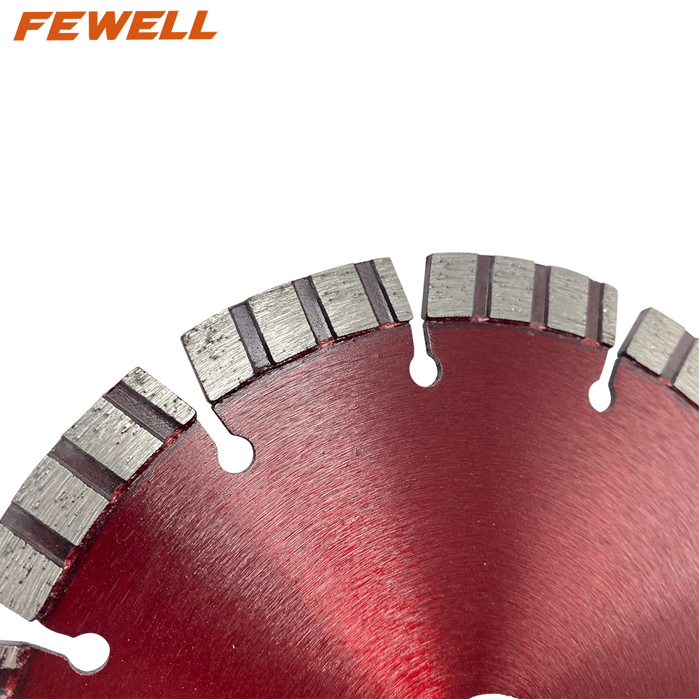 High quality Laser welded 6-14inch 150/230/250/350*10mm segmented turbo diamond saw blade for cutting concrete beton reinforced concrete