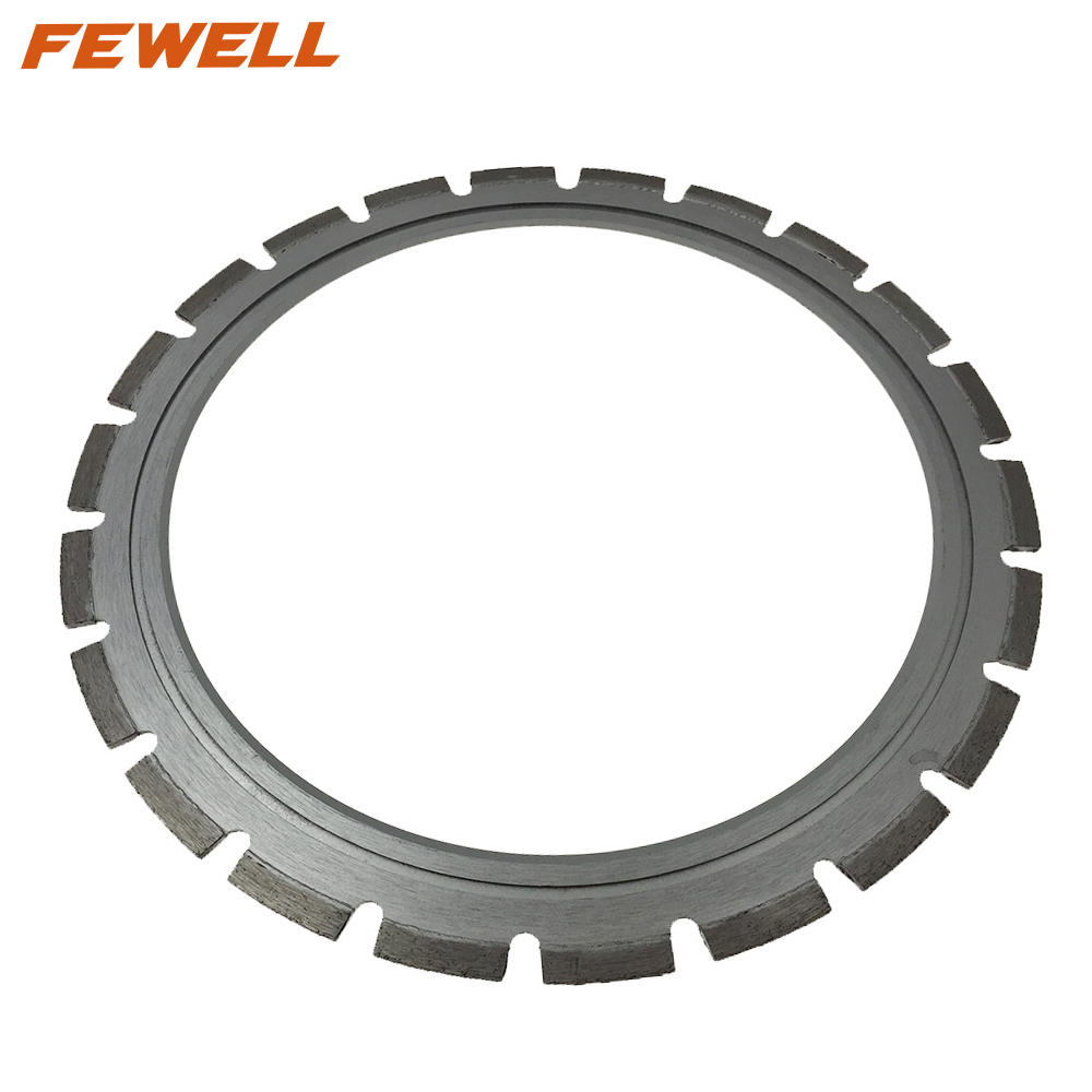 High quality Laser welded 14inch 350*10*22T Ring shape diamond saw blade for cutting granite concrete beton