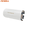Premium Quality Laser Welded 65*10*143*M16 Segmented Turbo Arix Segments Diamond Core Drill Bit for Drilling Concrete