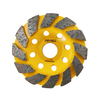Cold Press sintered 4inch 100*22.23mm diamond turbo grinding cup wheel for concrete granite stone