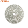 High quality 4inch 100mm 1500# diamond polishing Pads for wet polishing stone marble granite ceramic concrete