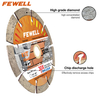Premium Quality 115-125mm Cold Press Disc 10mm Height Segmented 4.5-5 Inch Diamond Saw Blade for Cutting Stone, Brick, Block, Masonry And Concrete