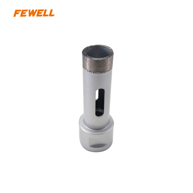 Silver Brazed 20*M14 Thread Diamond Core Drill Bit for Wet Cutting Dekton