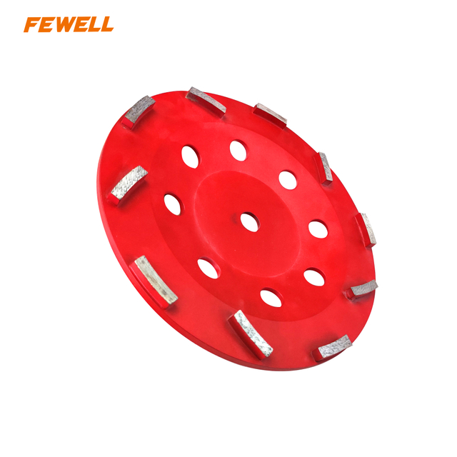 12inch Concrete Grinder Floor Stone Diamond Grinding Disc Turbo Cup Wheel Grinding Wheel Abrasive Disc
