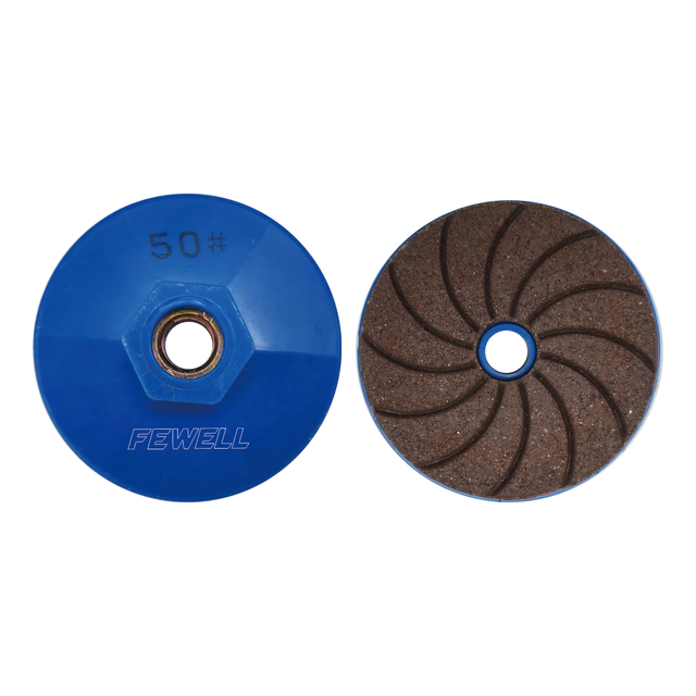 All in One 80mm 3 Inch M14 Polishing Pad Wet Dry Buff Disc Abrasive for Tile Marble Concrete Metal