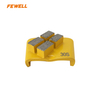 30# Diamond Grinding Pads Grinding Shoes Double Abrasive Block for Stone Concrete Floor Polishing 