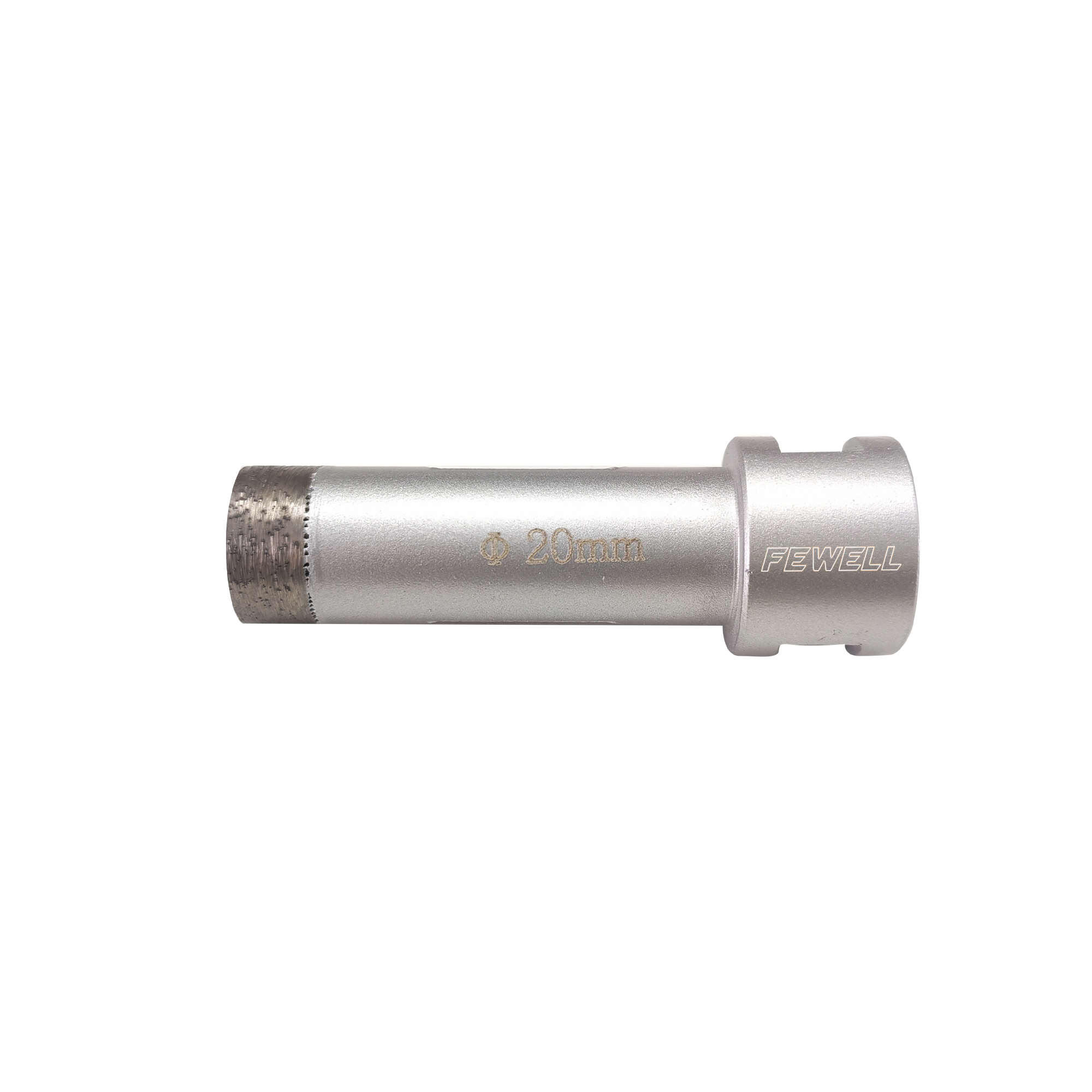 Silver Brazed 20*M14 Thread Diamond Core Drill Bit for Wet Cutting Dekton
