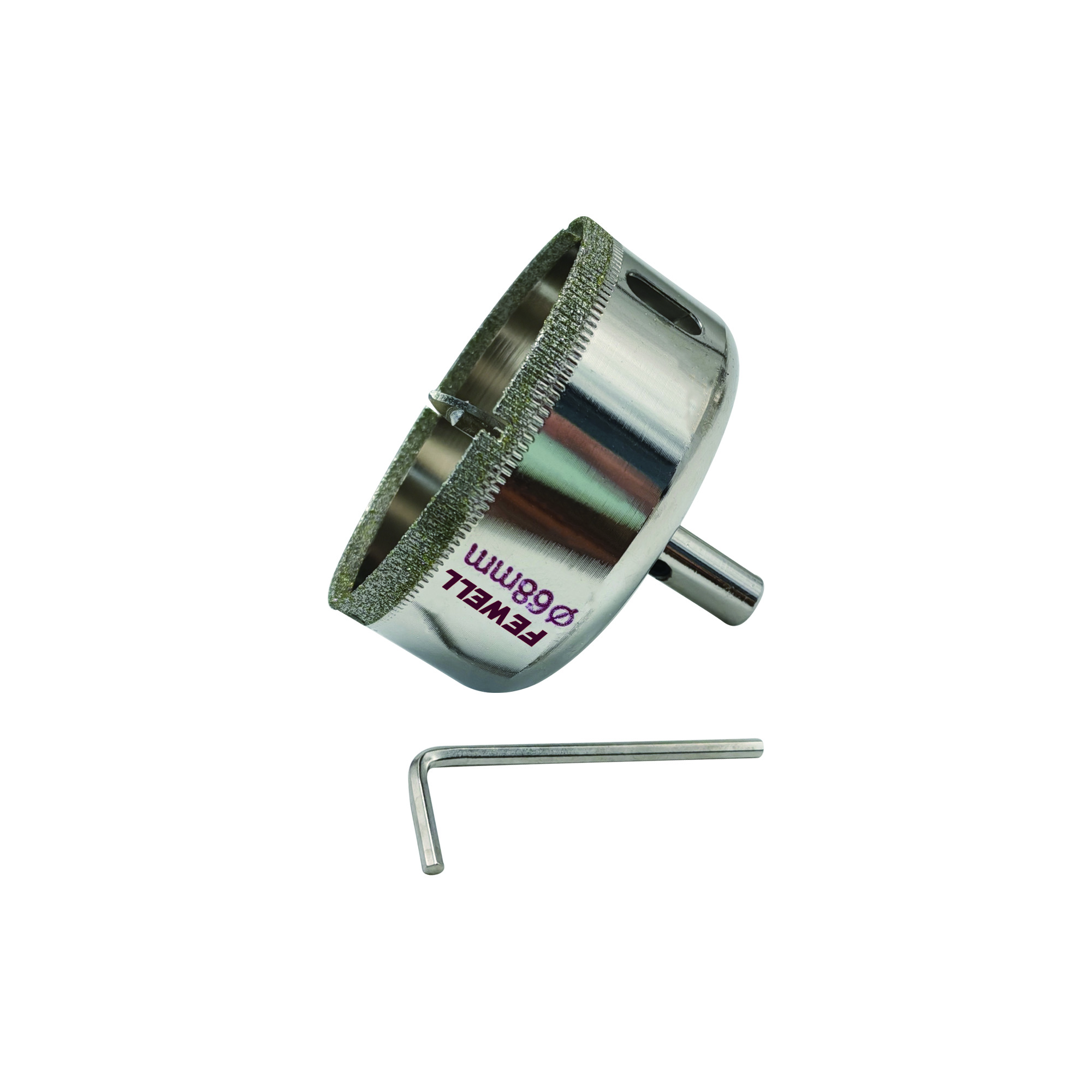 Electroplated Diamond Positioning Core Drill Bits Glass Hole Saw 68/120mm for Marble Tiles Glass