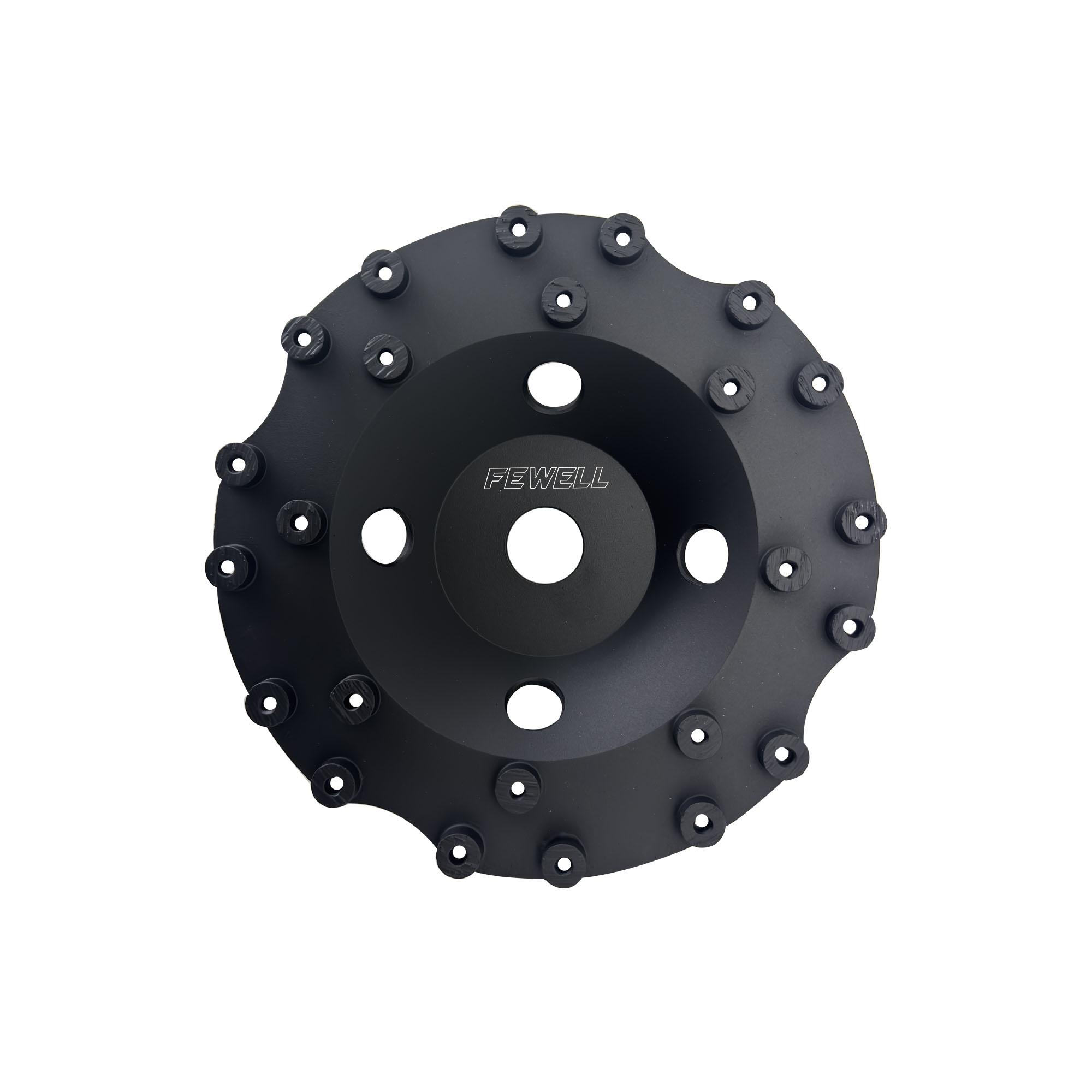 High Quality 7inch 180x22.23mmmm Silver Brazed Diamond Special Grinding Cup Wheel for Concrete Stone