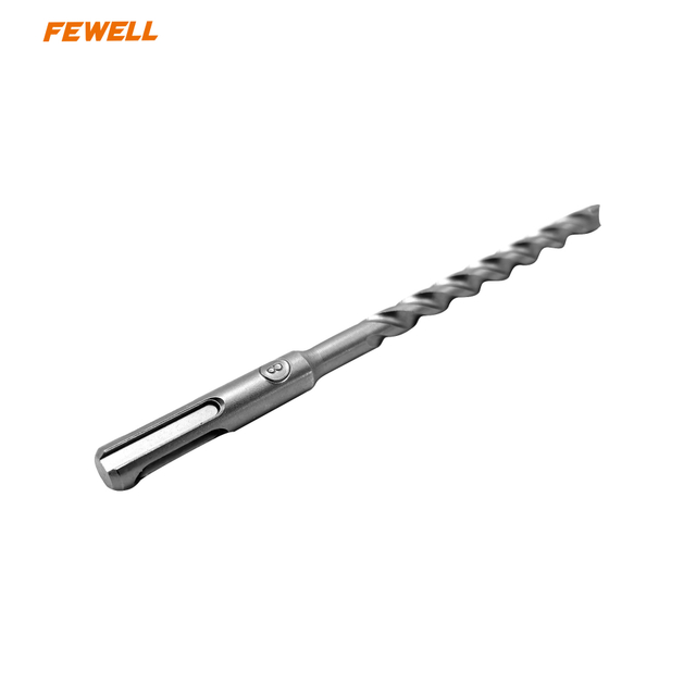 High Grade SDS Plus 3 Cutters Wave Carbide Teeth Hammer Drill Bit Solid Welded for Concrete Stone Rock