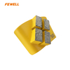 30# Diamond Grinding Pads Grinding Shoes Double Abrasive Block for Stone Concrete Floor Polishing 
